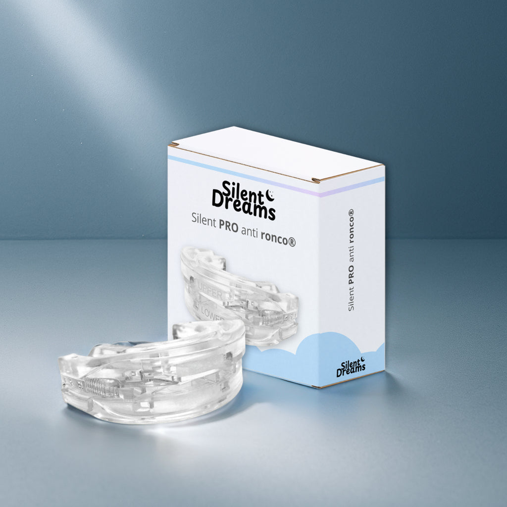 Silent Pro Anti-Ronco, Anti-Bruxismo e Apneia Leve