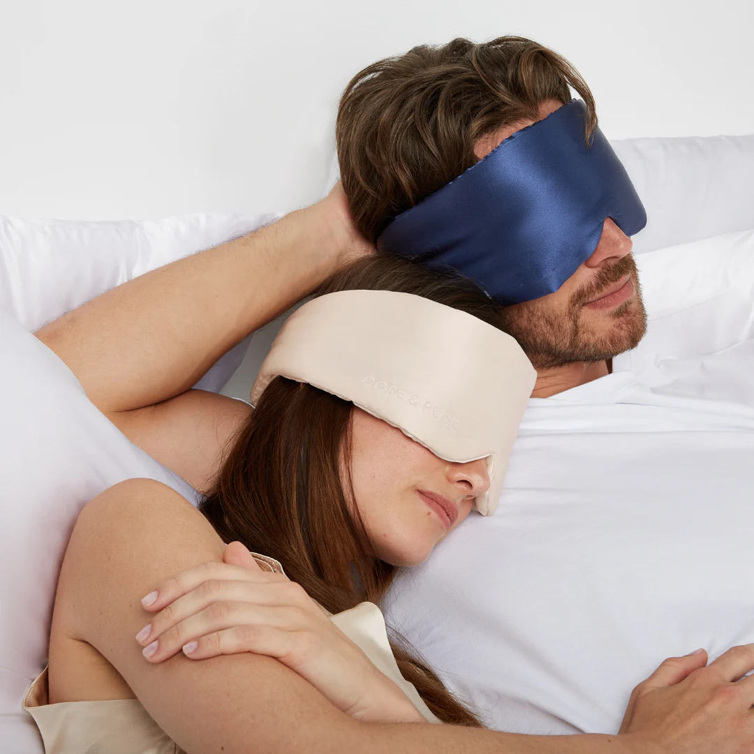 Máscara de Sono de Seda
