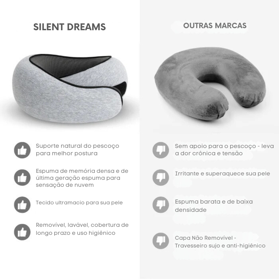 Travesseiro de Viagem FlySilent®