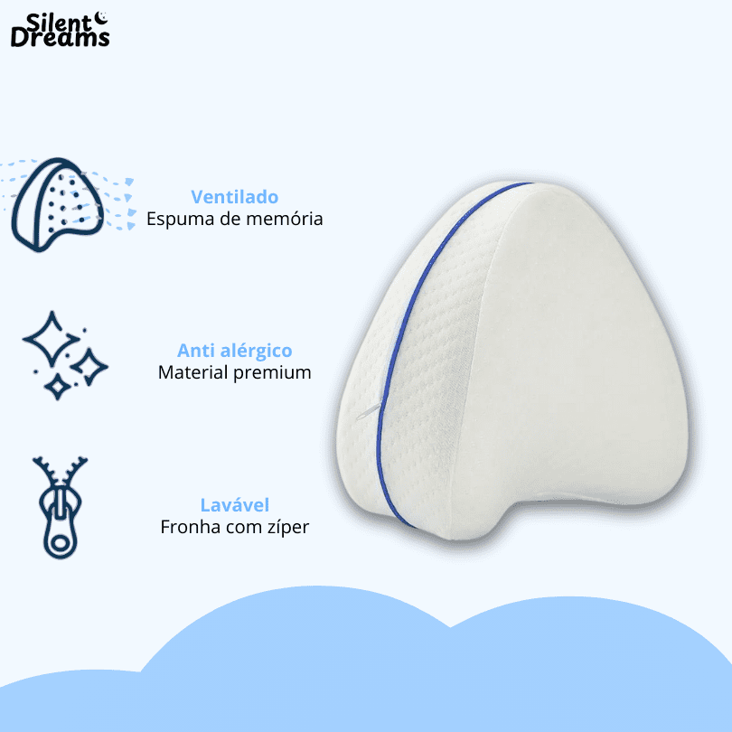 Almofada para as pernas