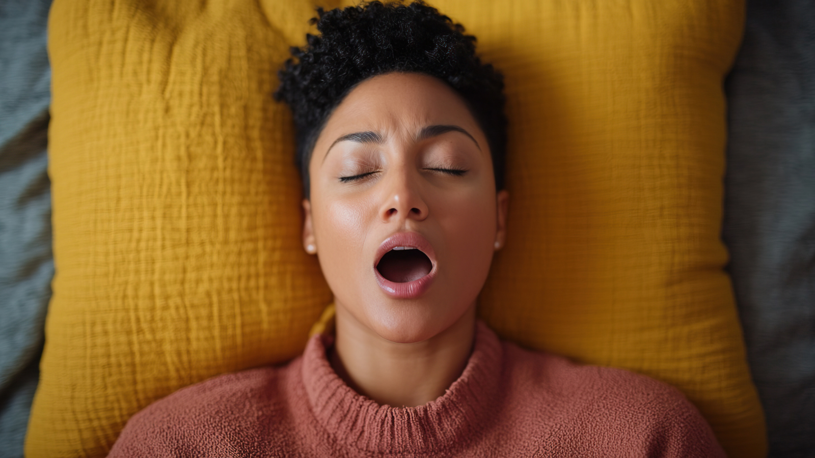 Dormir com a boca aberta faz mal?