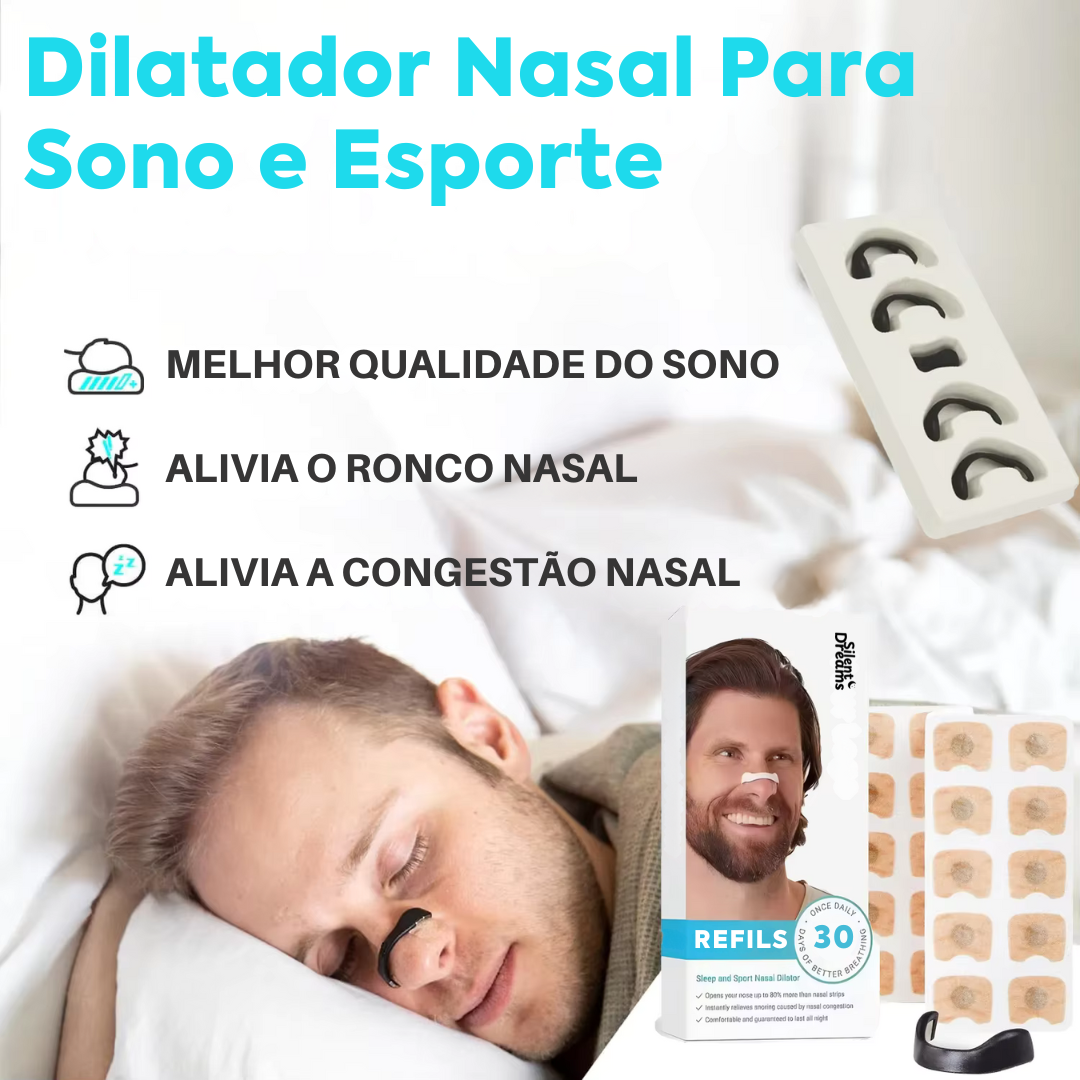 Dilatador Nasal Magnético - Silent Dreams